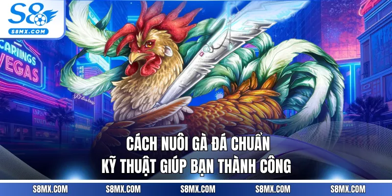 Cách Nuôi Gà Đá Chuẩn Kỹ Thuật Giúp Bạn Thành Công