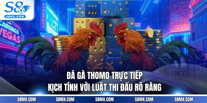 Đá Gà Thomo Trực Tiếp Kịch Tính Với Luật Thi Đấu Rõ Ràng
